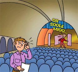 Lärmendes Klassenzimmer